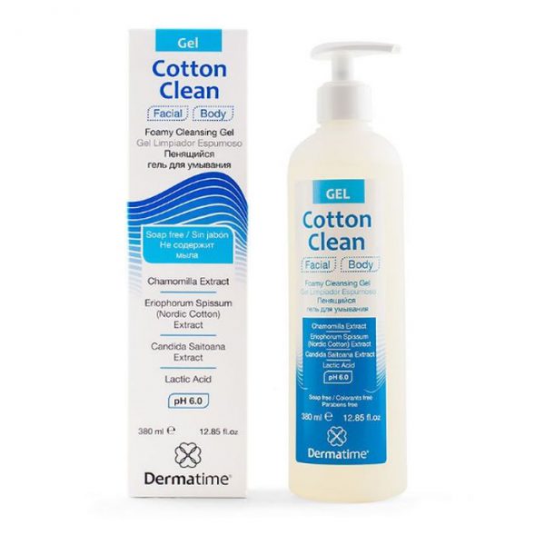 COTTON CLEAN Foamy Cleansing Gel (Dermatime) – Пенящийся гель для умывания