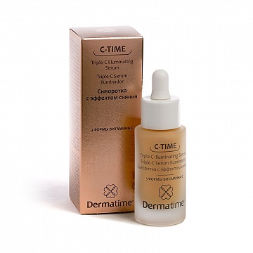 C-TIME Triple-C Illuminating Serum (Dermatime) – Сыворотка с эффектом сияния / 3 формы витамина С